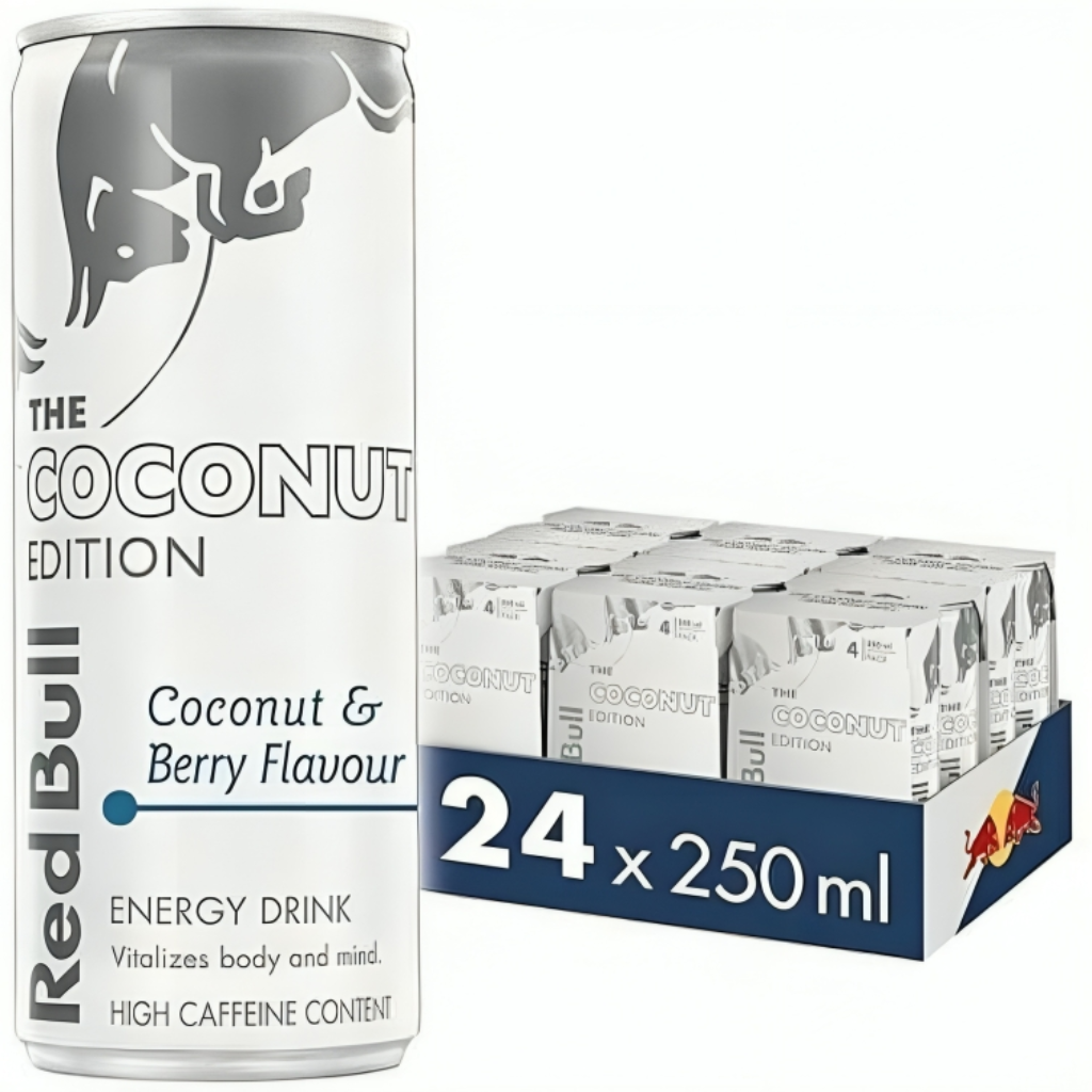 Red Bull The White Edition Energy Drink Coconut & Berry Cans - (24x250ml)