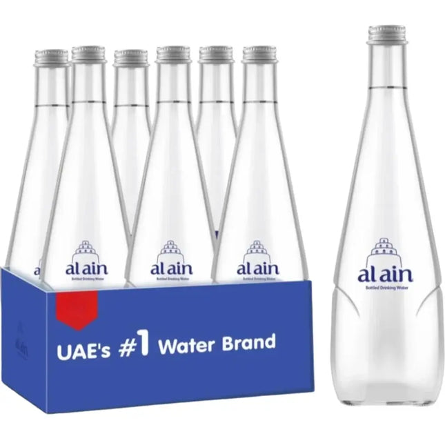 Al Ain Still Water Glass Bottles - (12x750ml)
