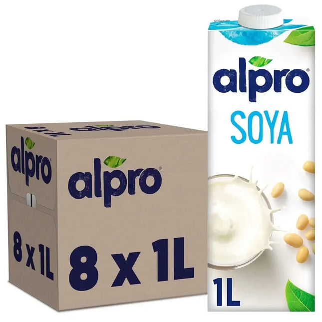 Alpro Soya Drink - (8x1L)