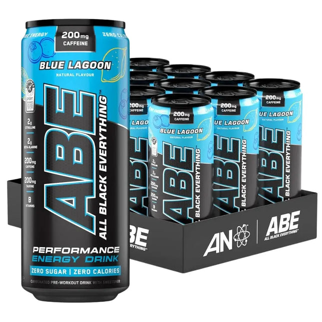 Applied Nutrition ABE Blue Lagoon Energy Drink Cans - (12x330ml)