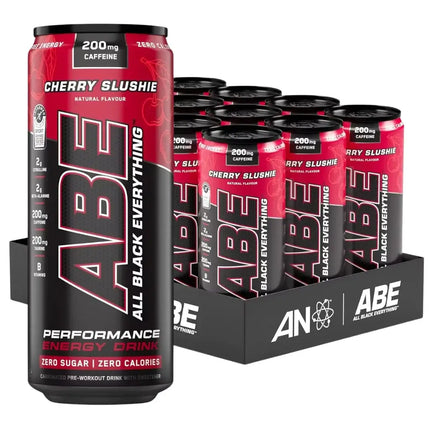 Applied Nutrition ABE Cherry Slushie Pre Workout Energy Cans - (12x330ml)