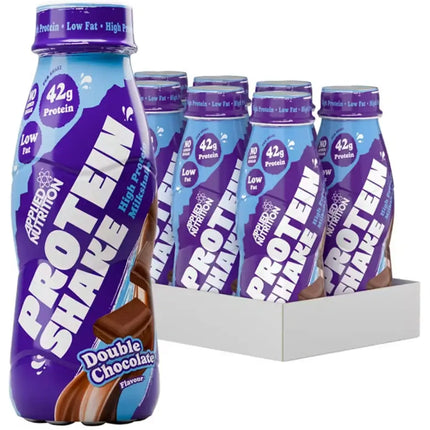 Applied Nutrition Double Chocolate High Protein Shake - (8x500ml)