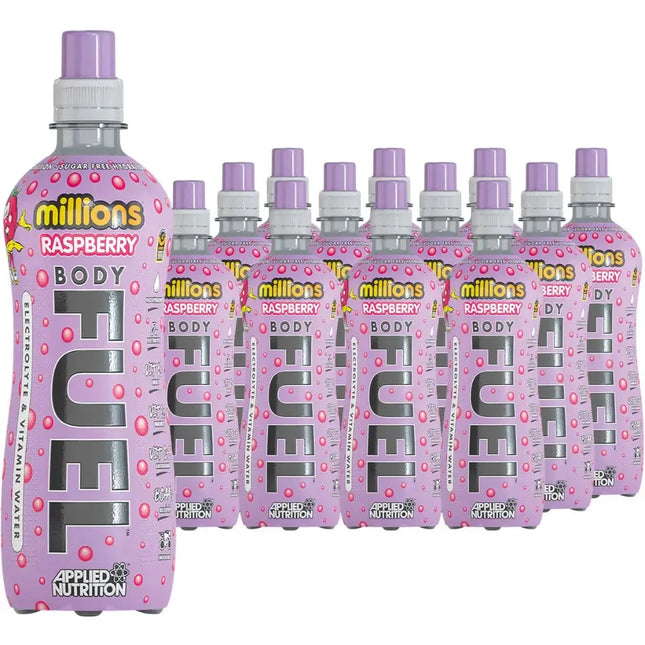 Applied Nutrition Millions Raspberry Body Fuel Electrolyte Water - (12x500ml)
