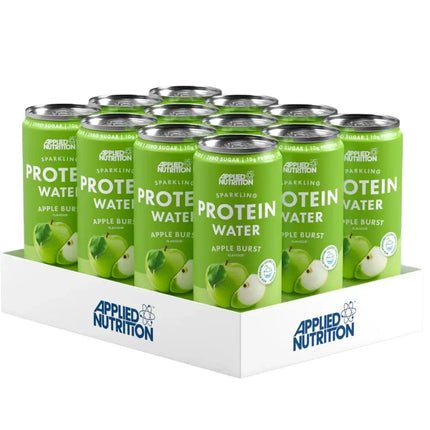 Applied Nutrition Sparkling Protein Water Apple Burst - (12x330ml)