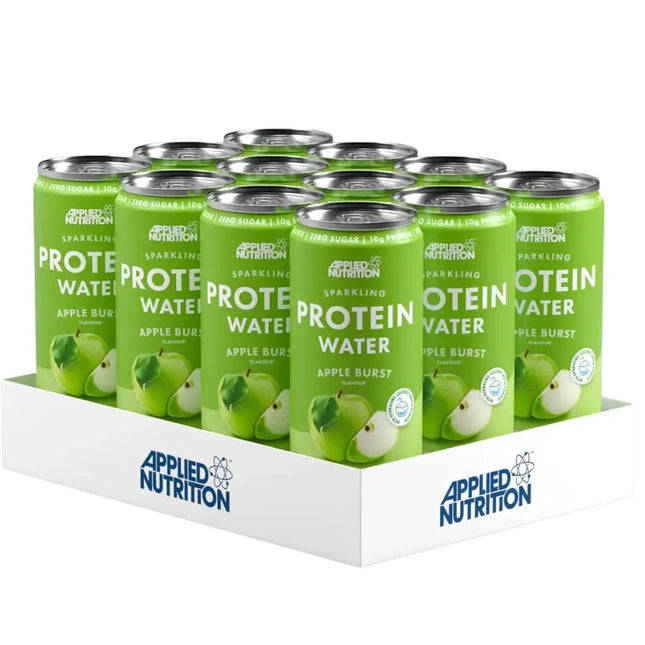 Applied Nutrition Sparkling Protein Water Apple Burst - (12x330ml)