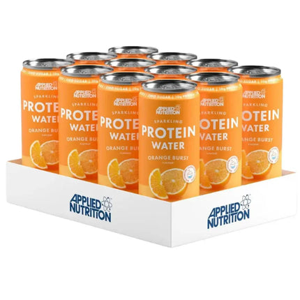 Applied Nutrition Sparkling Protein Water Orange Burst - (12x330ml)