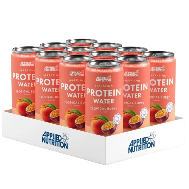 Applied Nutrition Sparkling Protein Water Tropical Burst - (12x330ml)