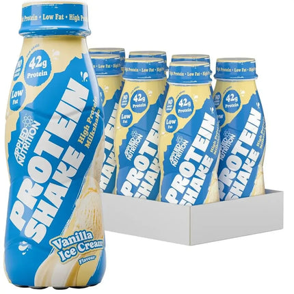 Applied Nutrition Vanilla Ice Cream High Protein Shake - (8x500ml)