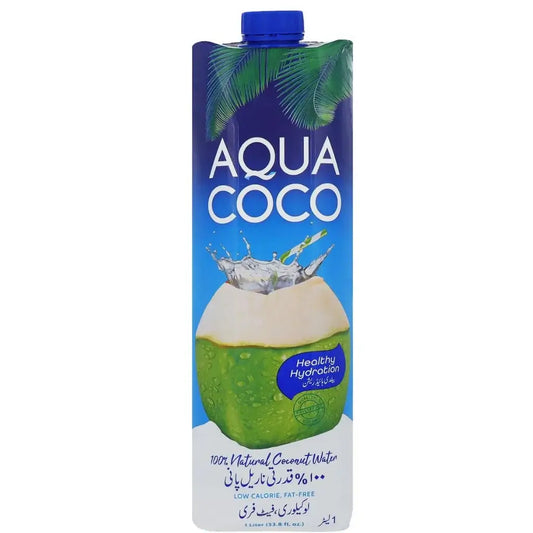 Aqua Coco Natural Coconut Water - (12x1L)