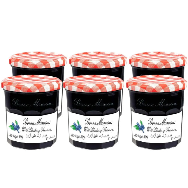 Bonne Maman Wild Blueberry Preserve Jam - (6x370g)