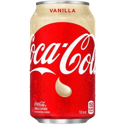 Coca Cola Vanilla Cans - (12x355ml)