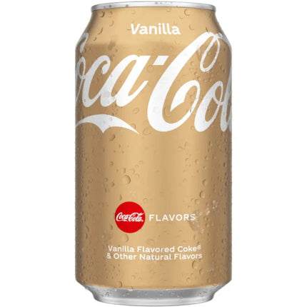 Coca Cola Vanilla Cans - (24x330ml) (BBD: 31/10/25)