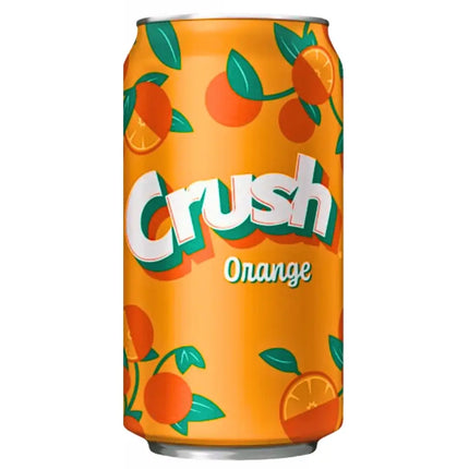 Crush Orange Soda Drink Cans - (12x355ml)