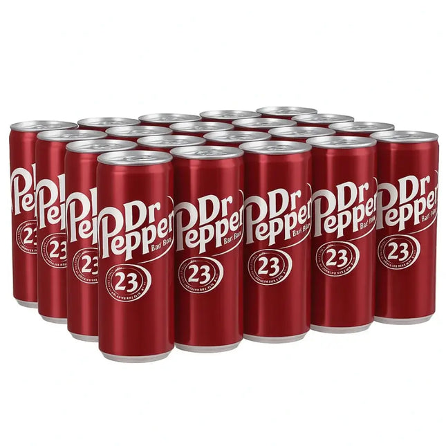 Dr Pepper Original Soft Drink Cans - (24x330ml)