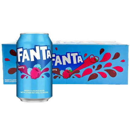 Fanta Berry Soft Drink Cans - (12x355ml)