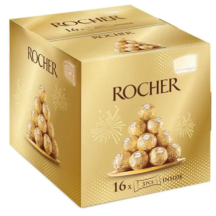 Ferrero Rocher Chocolate (16 x T3 Packs) - 600g