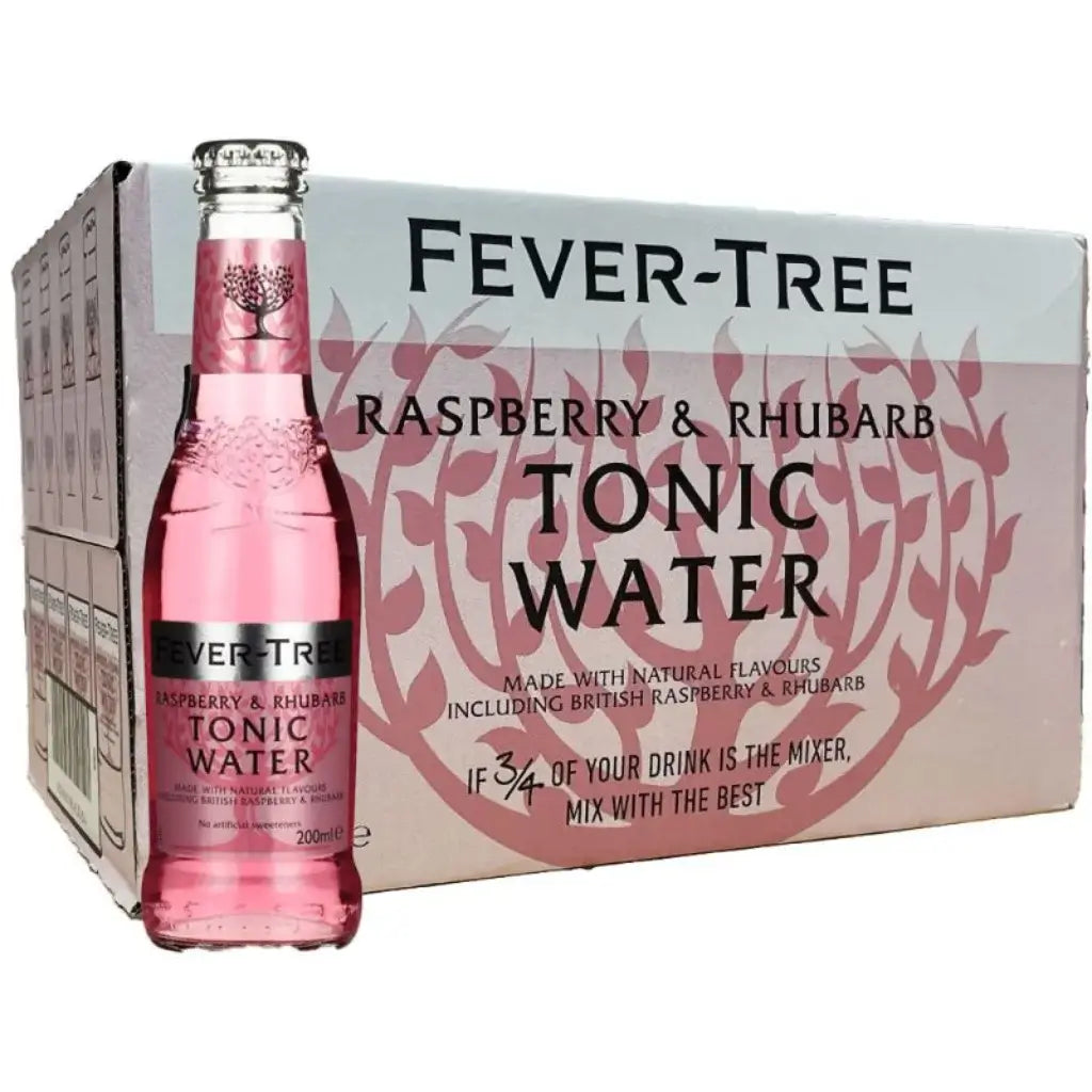 Buy Fever-Tree Light Raspberry & Rhubarb Tonic Water - (24x200ml ...
