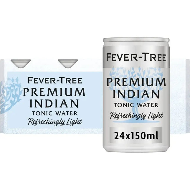 Fever-Tree Refreshingly Light Premium Indian Tonic Water - (24x150ml)