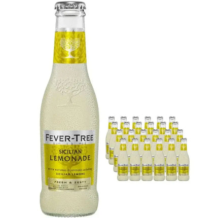 Fever-Tree Sicilian Lemonade Bottles - (24x200ml)