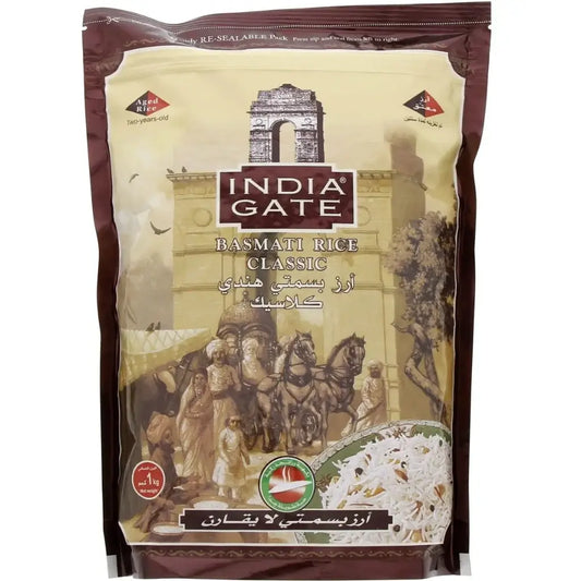 India Gate Classic Basmati Rice - (5x1kg)