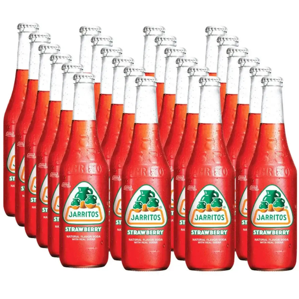 Jarritos Strawberry Soda - (24x370ml)