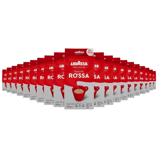 Lavazza Qualita Rossa Ground Coffee - (20x250g)