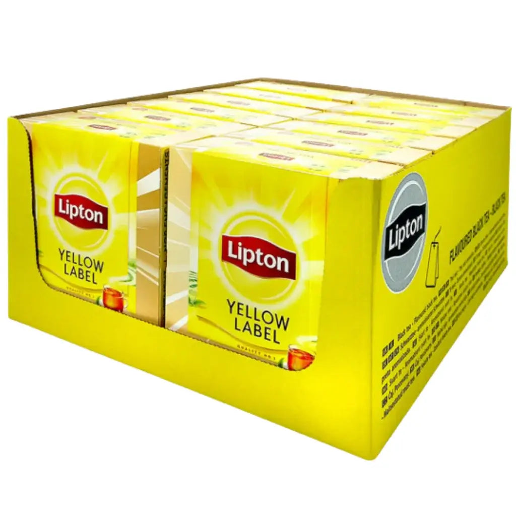 Lipton Yellow Label 100 Tea Bags - 12 Pack