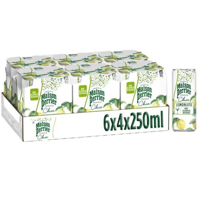 Maison Perrier Chic Lemonjito Mocktail Cans - (24x250ml)