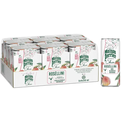 Maison Perrier Chic Rosellini Mocktail Cans - (24x250ml)