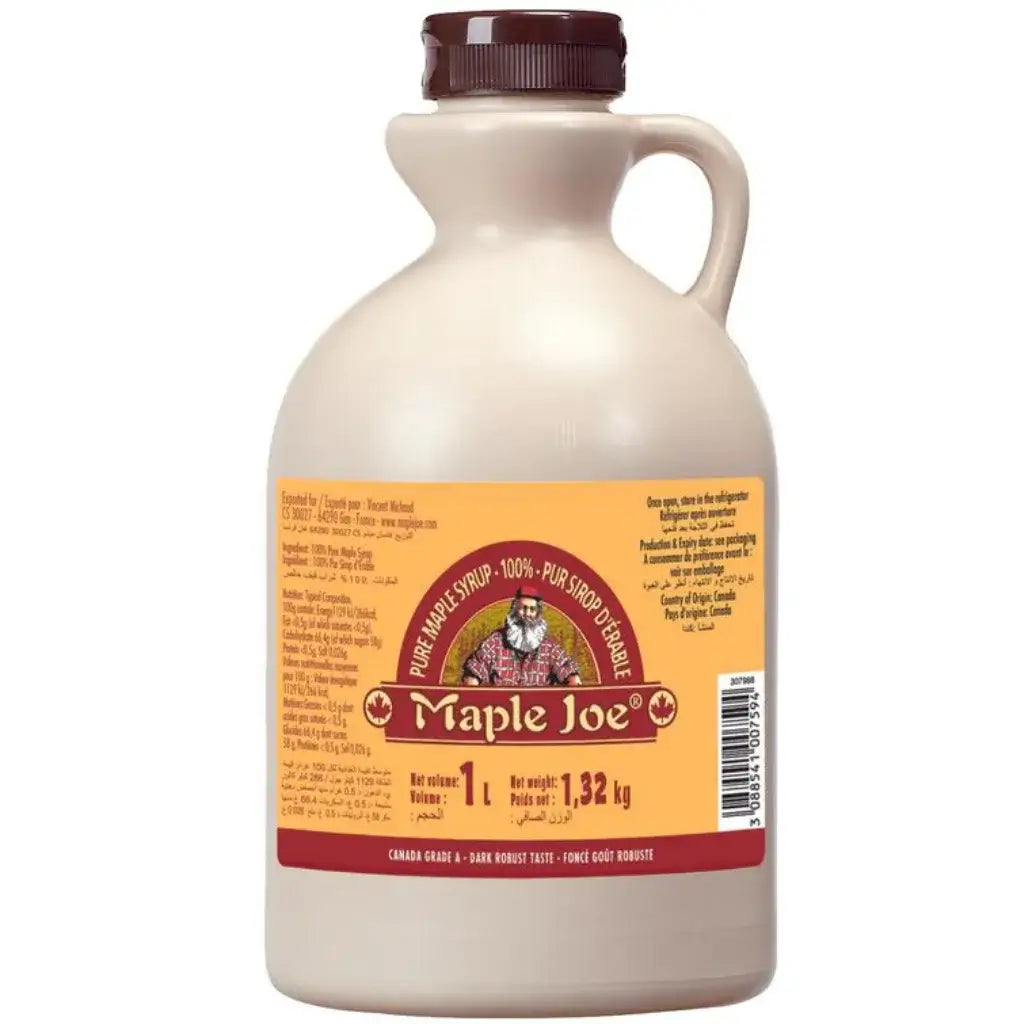 Maple Joe Syrup Plastic Jar - 1L