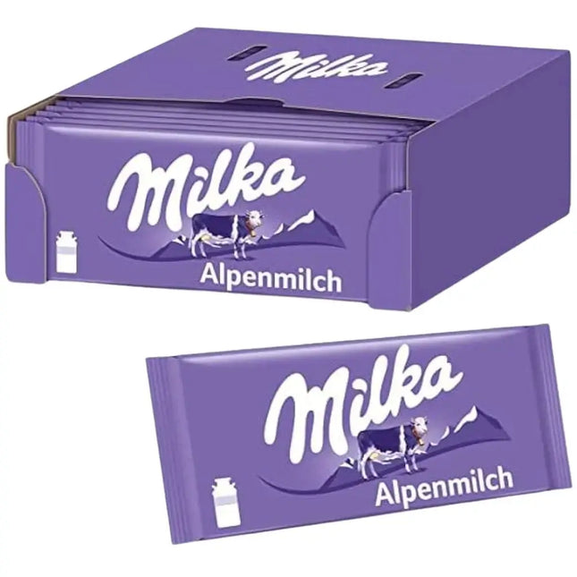 Milka Alpenmilch Chocolate Bars - (24x98g)