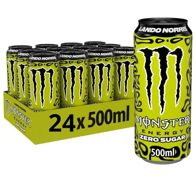 Monster Lando Norris Zero Sugar Energy Drink Cans - (24x500ml)