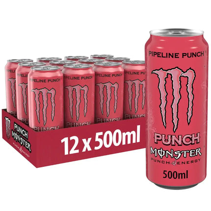 Monster Pipeline Punch Energy Drink Cans - (12x500ml)