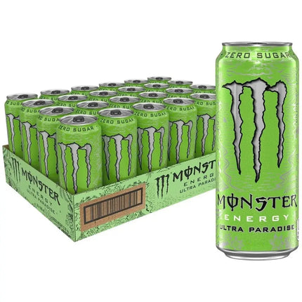 Monster Ultra Paradise Zero Sugar Energy Drink Cans - (24x440ml)