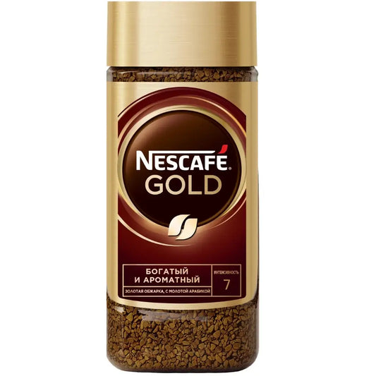 Nescafe Gold Instant Coffee Bottles - (6x190g)