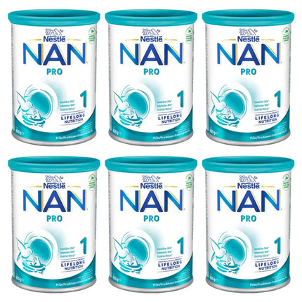 Nestle NAN Pro 1 Infant Milk Formula - (6x800g)