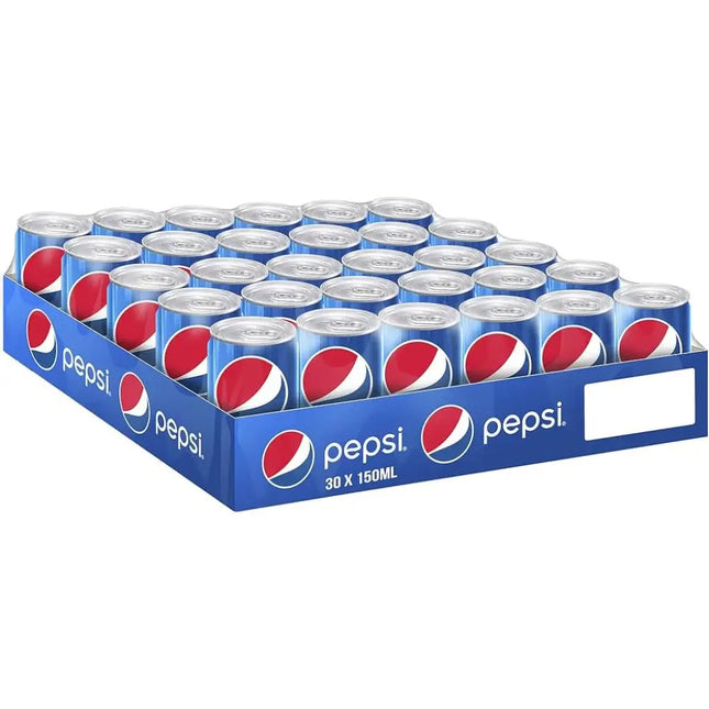 Pepsi Carbonated Soft Drink Cans - (30x150ml)