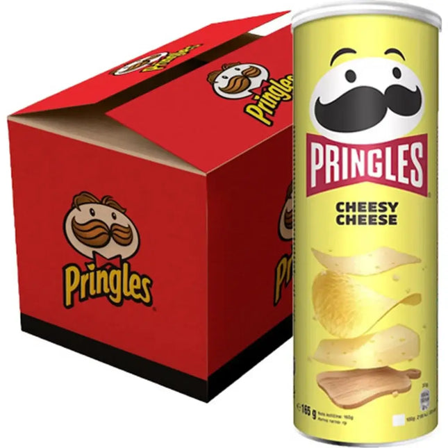 Pringles Cheesy Cheese Chips - (19x165g)