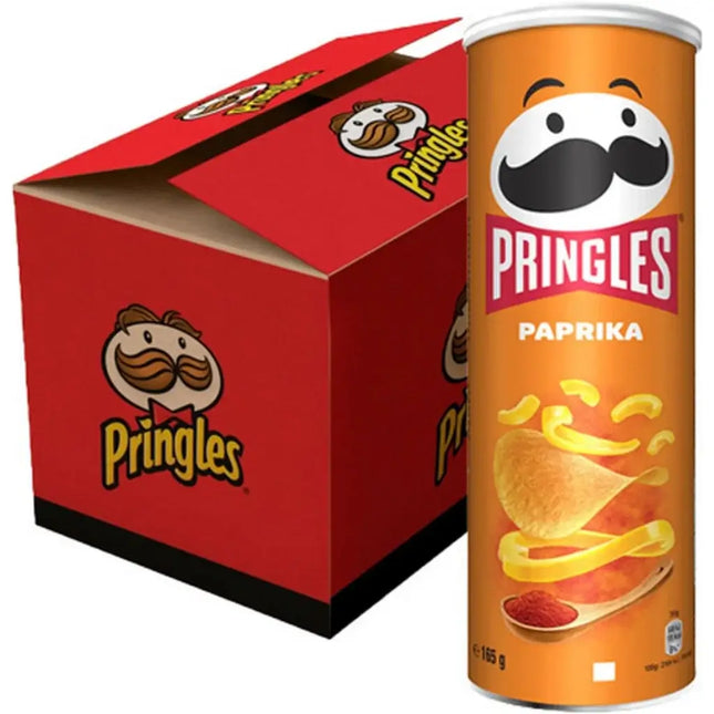Pringles Paprika Chips - (19x165g)