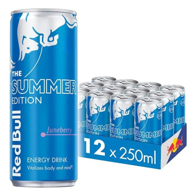 Red Bull The Summer Edition Juneberry Energy Drink Cans - (12x250ml)
