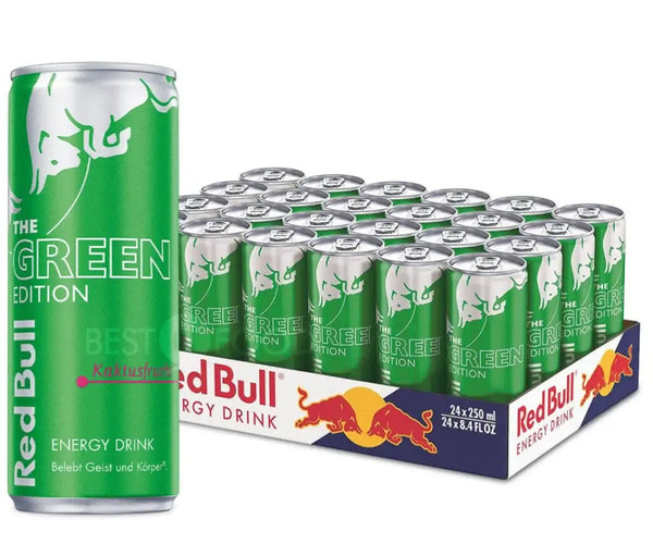 Buy Red Bull Green Cactus Fruit Energy Drink Cans