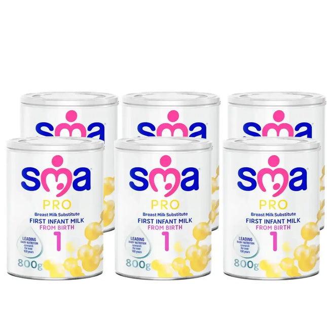 SMA Pro 1 First Infant Milk From Birth - (6x800g)