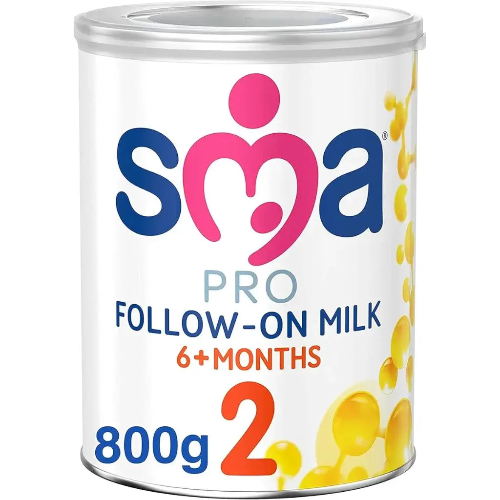 SMA Pro 2 Baby Milk Powder Formula (6-12 Months) - (6x800g)