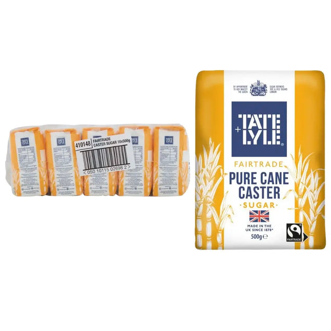 Tate & Lyle Caster Sugar - (10x500g)