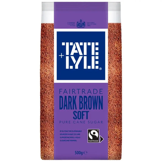 Tate & Lyle Dark Brown Sugar - (10x500g)