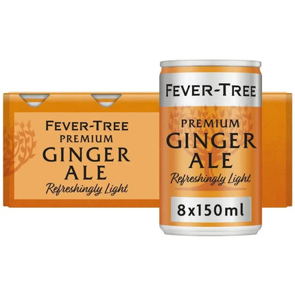 Fever-Tree Premium Ginger Ale Cans - (24×150ml)