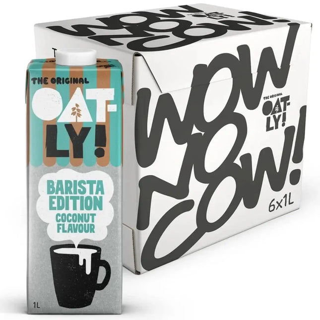 Oatly Barista Edition Coconut Flavour Oat Drink - (6x1L)
